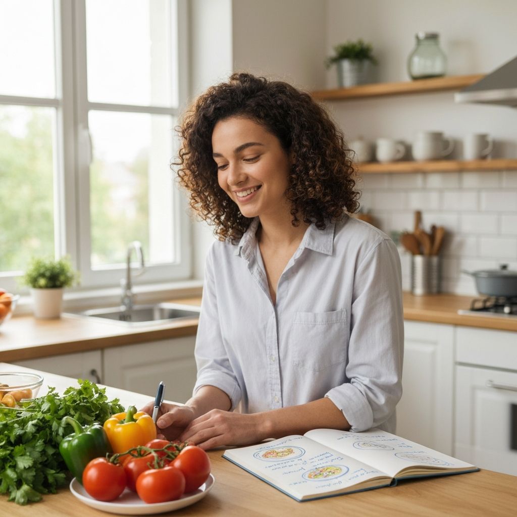 Meal planning for balanced eating